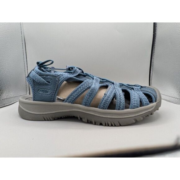 Keen Women's Whisper Sandals in Smoke Blue SZ 7 - Picture 1 of 10